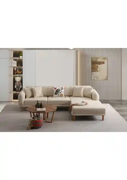 Aksofa Stella Sağ Köşe Takımı: Modern Tasarım ve Yüksek Kaliteyle Uzun Ömür