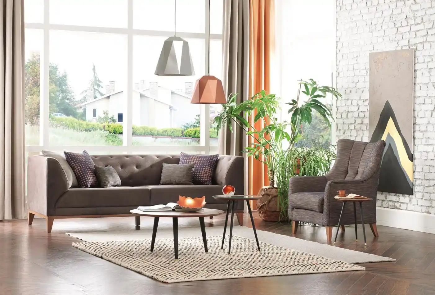 Alessa Koltuk Takımıyla Modern ve Şık Dekorasyon Çözümleri Sunar