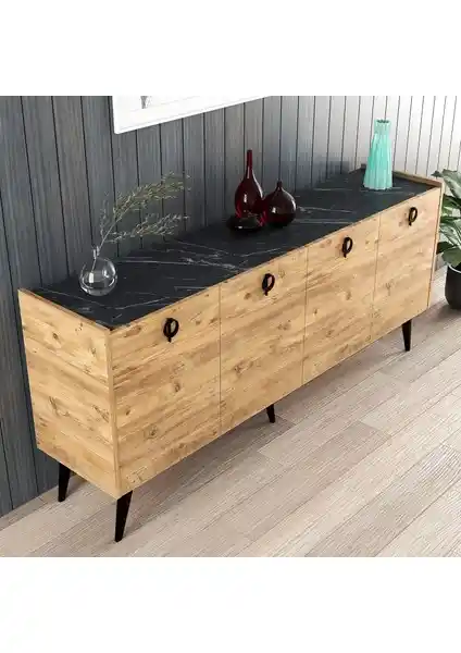 Alonex Kaya Konsol: Modern Tasarım ve Dayanıklılık Özellikleri ile Ev Dekorasyonuna Uyum Sağlar