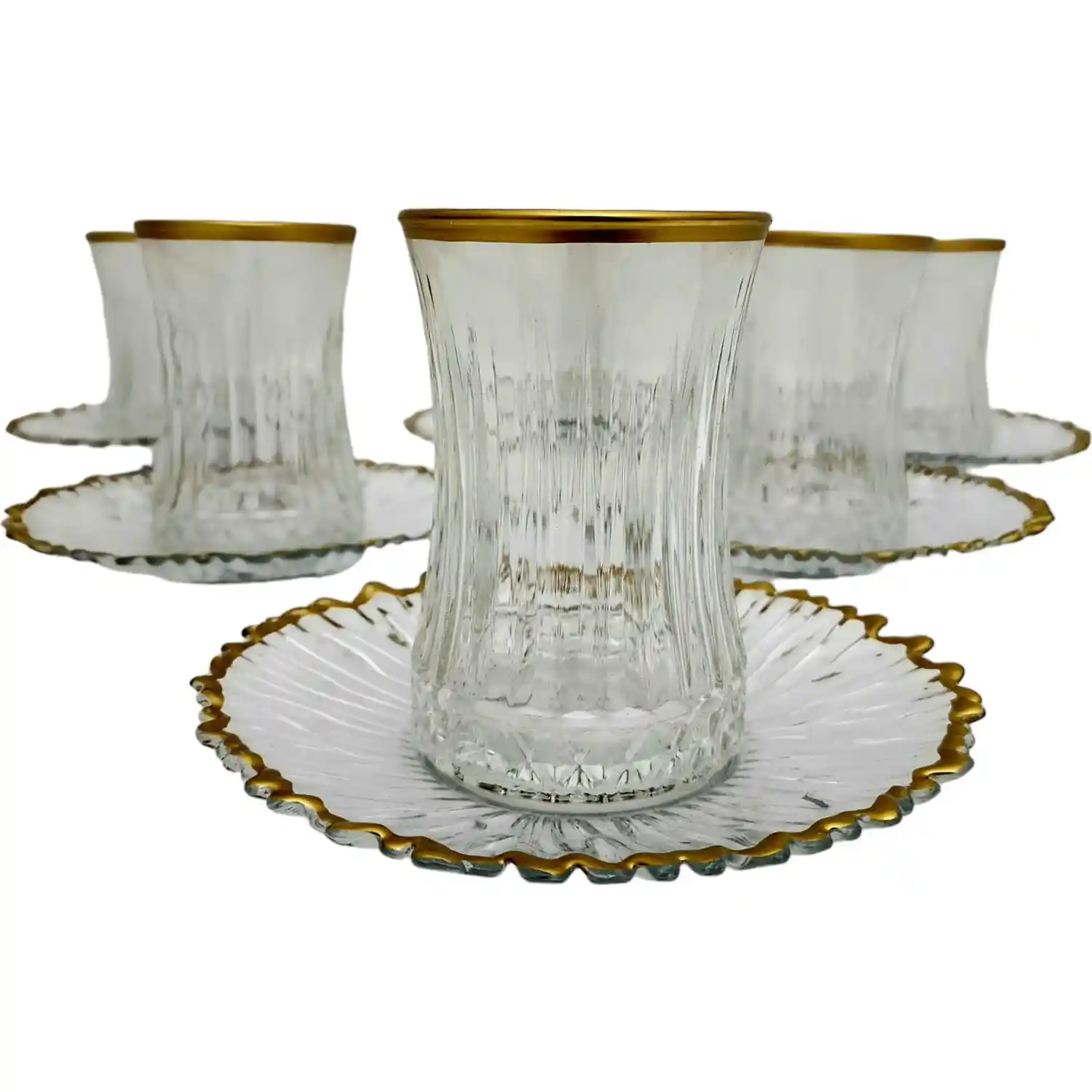 Altın Detaylı Çay Bardağı ile Dekorasyonda Zarafeti Yansıtın ve Şıklığı Artırın