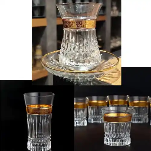 Altın Renkli Bardak Takımlarıyla Dekorasyonda Zarafet ve Şıklık Yaratın