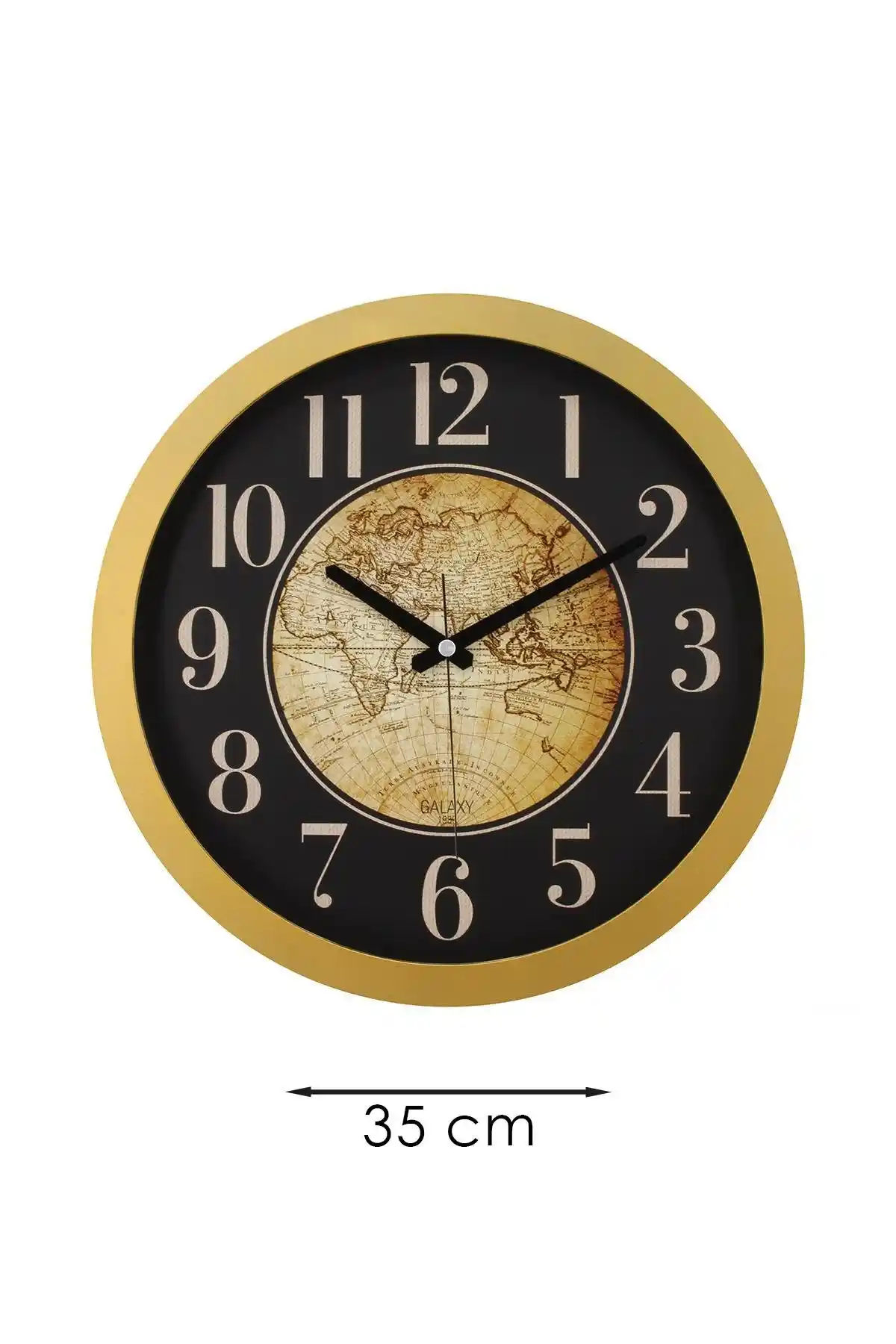 Altın Renkli Duvar Saatleri ile Dekorasyonda Zarafet ve Şıklık Yaratmanın Yolları