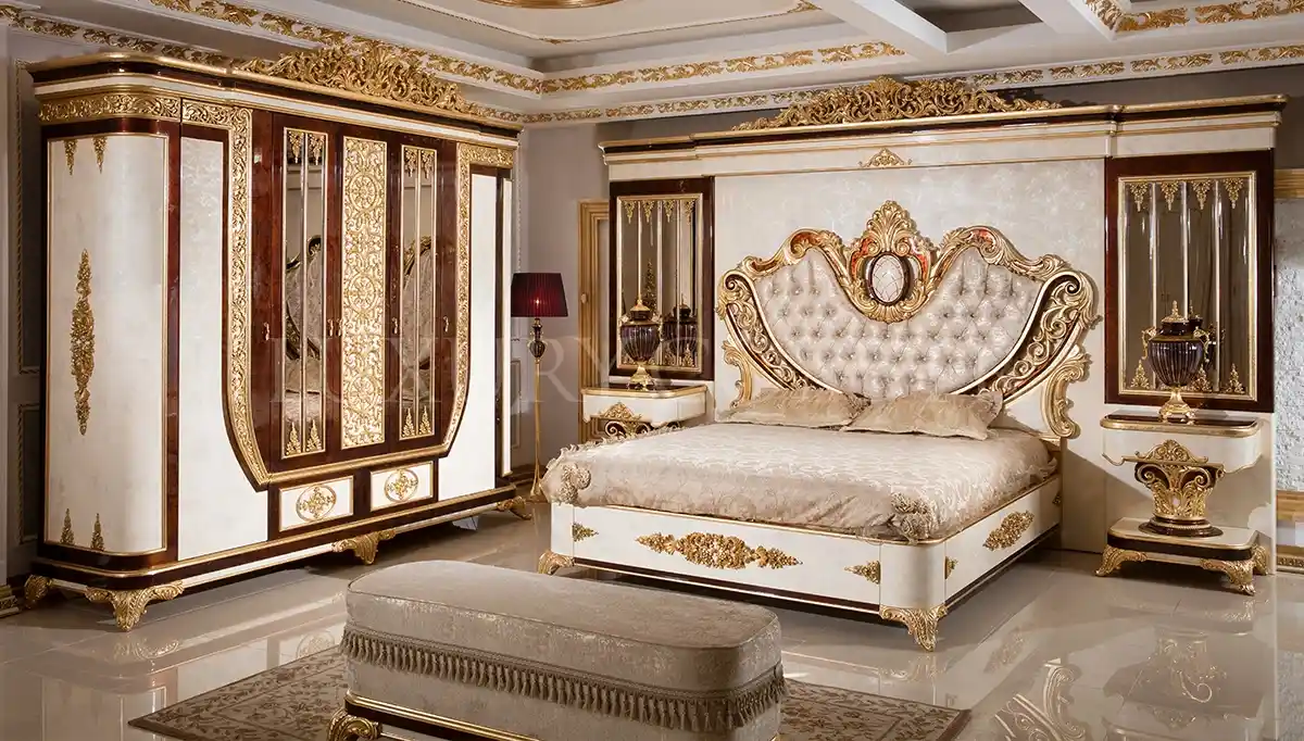 Altın Varaklı Yatak Odası Dekorasyon Trendleri ve En Güzel Modeller