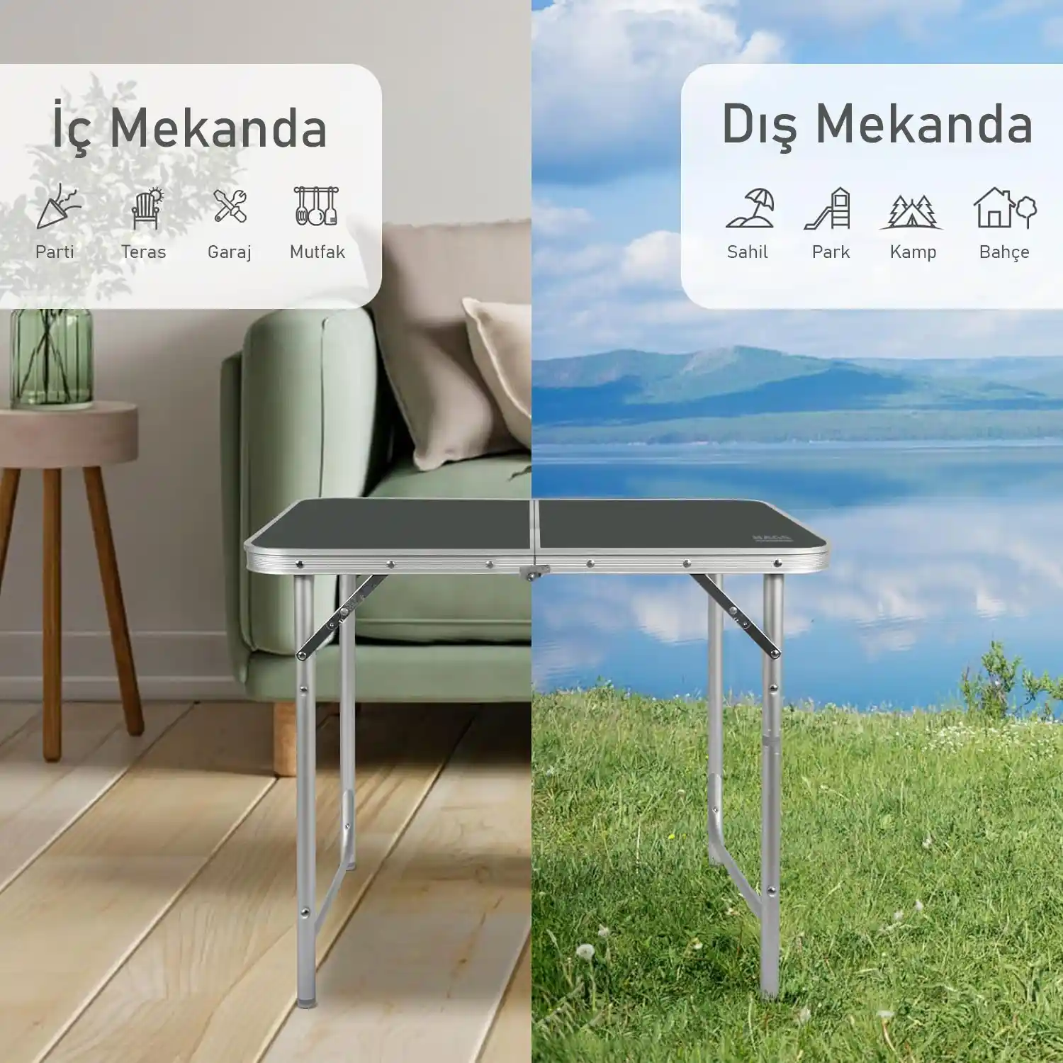 Alüminyum Katlanır Masalar: Modern Dekorasyon ve Fonksiyonellik İçin Pratik Çözümler