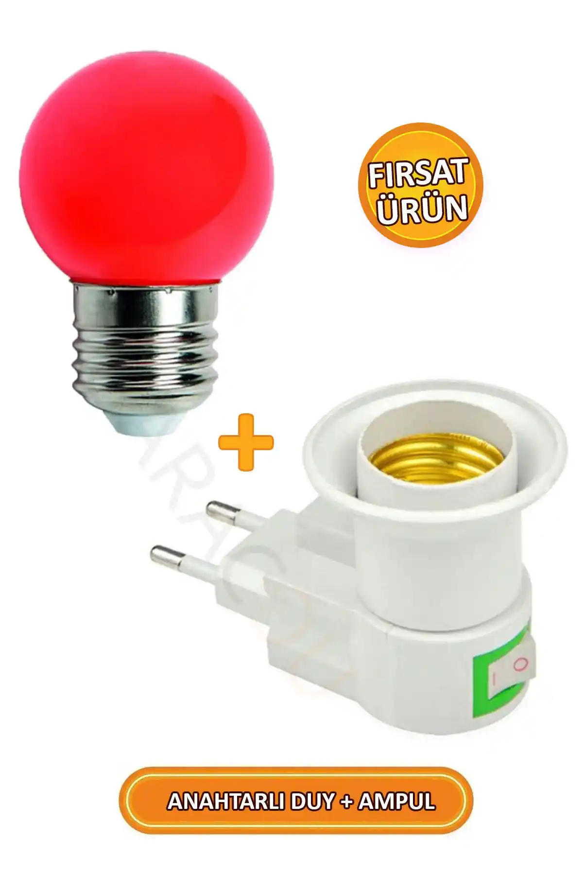 Anahtarlı Gece Lambasıyla Dekorasyonunuza Şıklık ve Pratiklik Katın