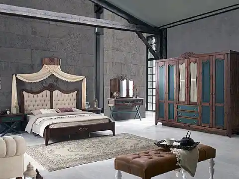 Ankara'da Eskitme Yatak Odası Mobilyalarıyla Modern ve Vintage Tarzın Buluşması