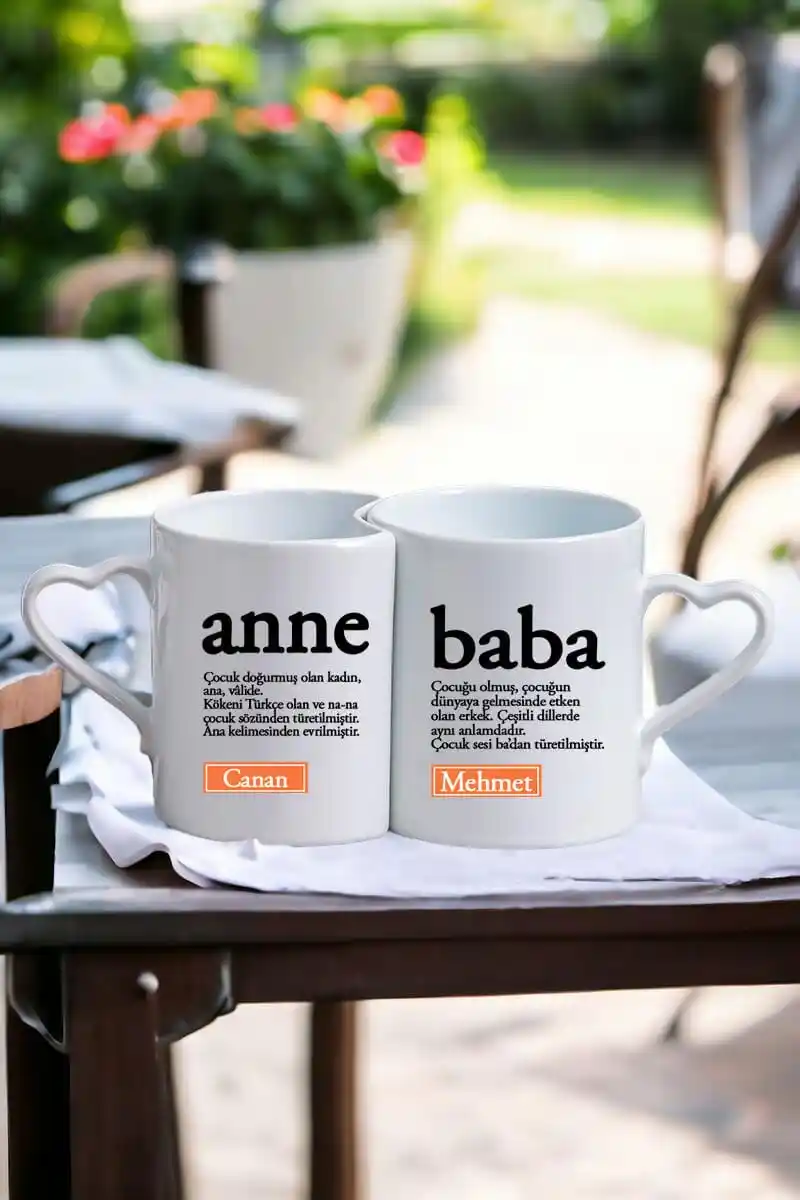 Anne Yazılı Kupalar ile Ev Dekorasyonunda Sıcak ve Anlamlı Dokunuşlar