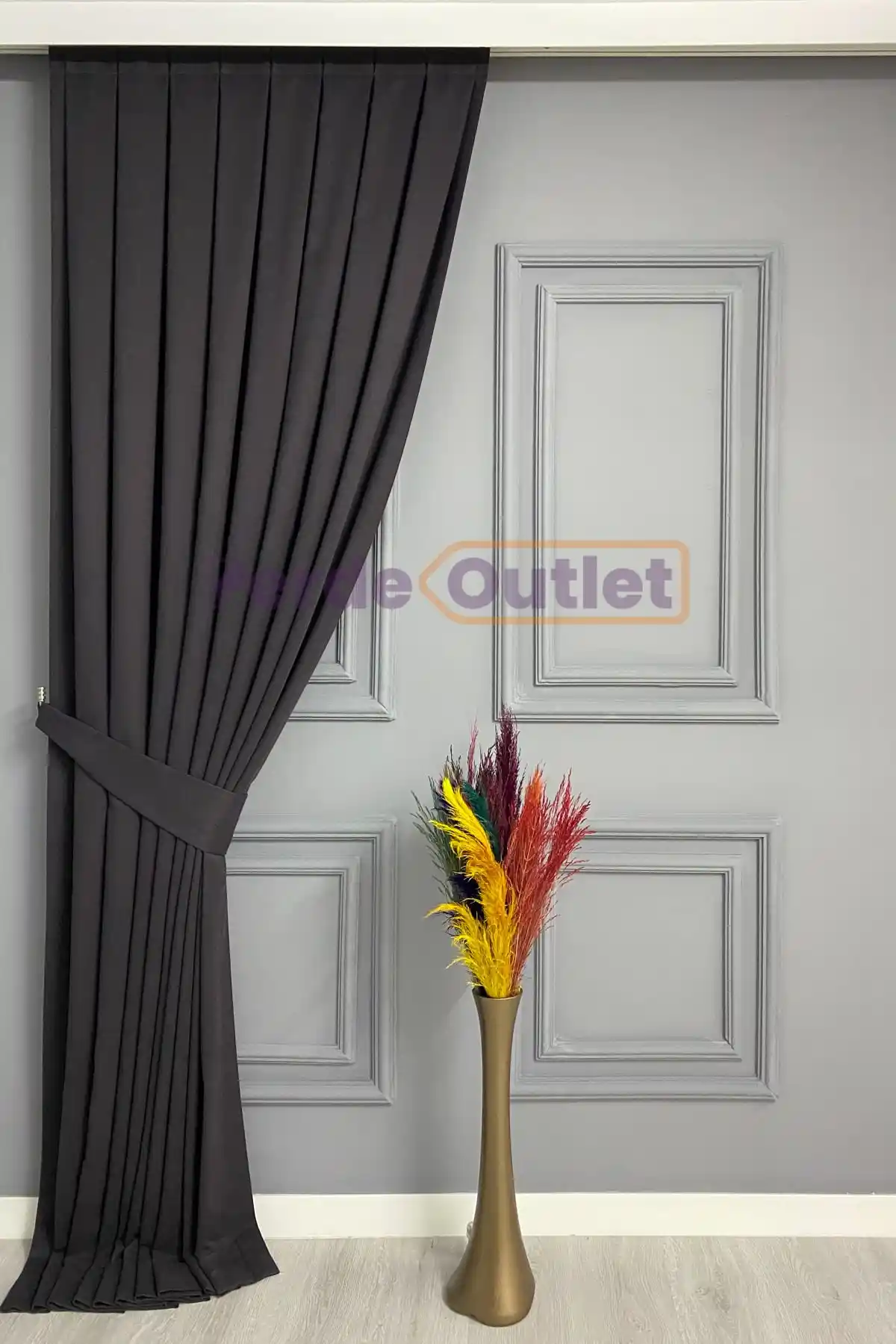 Antrasit Fon Perde ile Modern ve Şık Dekorasyon Çözümleri 75-90 Karakter