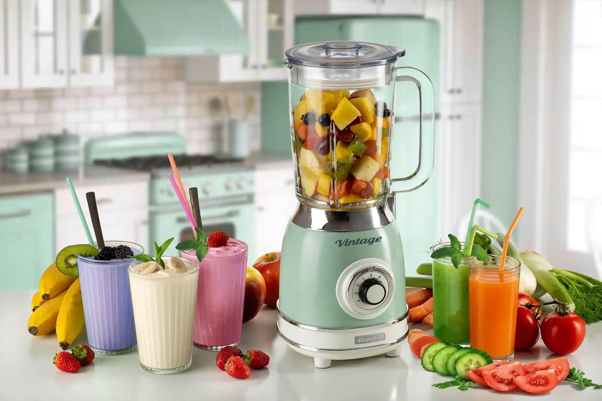 Ariete Vintage Blender Dekoratif ve Fonksiyonel Retro Mutfak Aleti