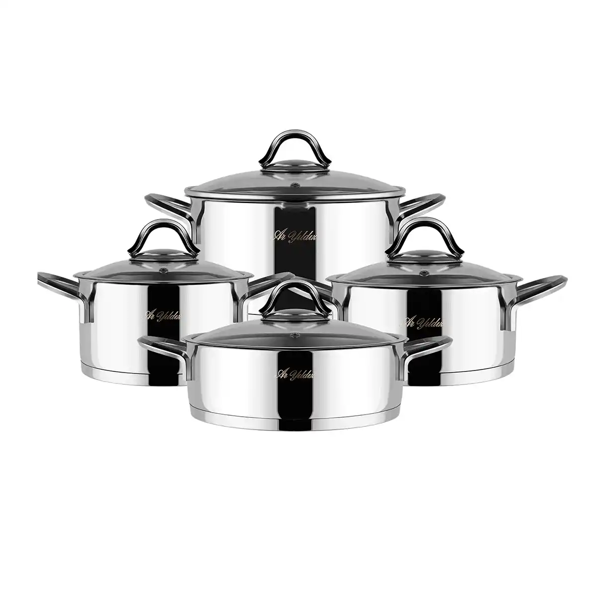 Aryılz Madison Tencere Seti ile Modern ve Şık Mutfak Dekorasyonu Yaratın