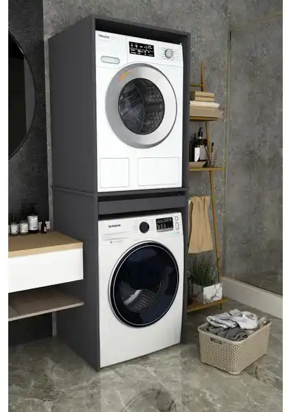 Asra Trend %100 MDF Çekmeceli Banyo Dolabı: Estetik ve Fonksiyonellik Bir Arada