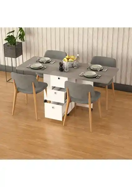 Asra Trend Katlanır Masa ve MDF Katlanır Mutfak Masası Karşılaştırması