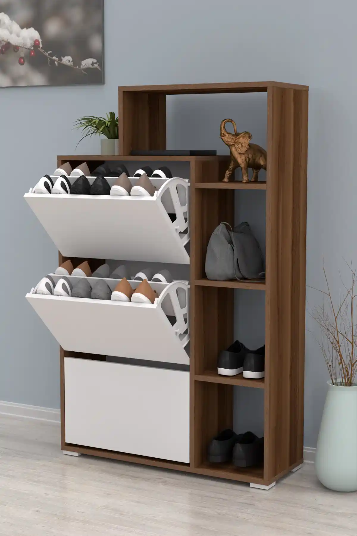 Ayakkabı Dolaplarıyla Giriş ve Koridor Dekorasyonunu Şık ve Fonksiyonel Hale Getirme Rehberi