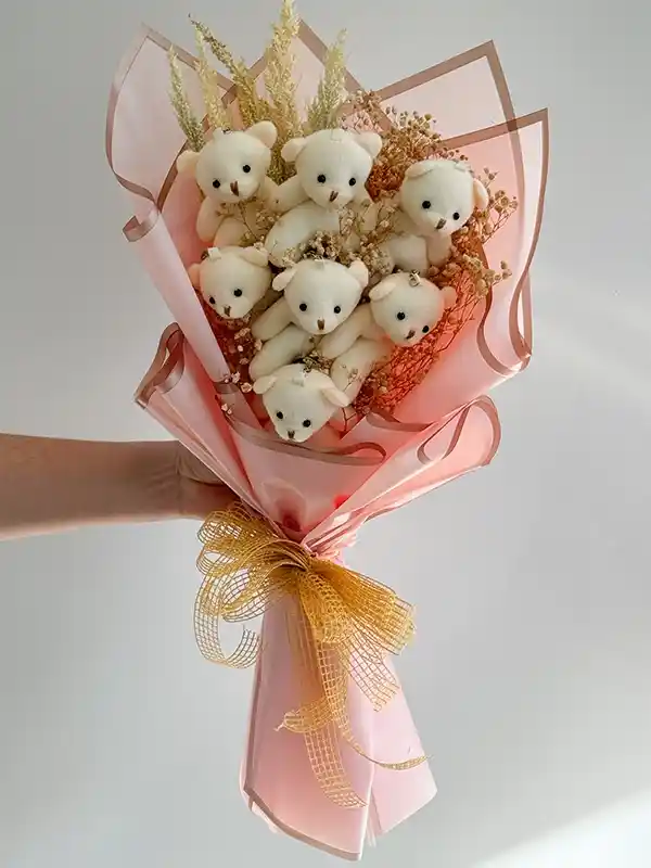 Ayıcık Buketleri ile Dekorasyonda Sevimli ve Anlamlı Dokunuşlar