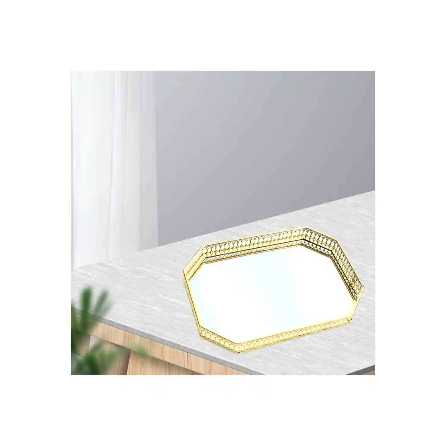 Ayna ve Tepsi Kullanımıyla Dekorasyonda Şıklık ve İşlevsellik Artırma Rehberi