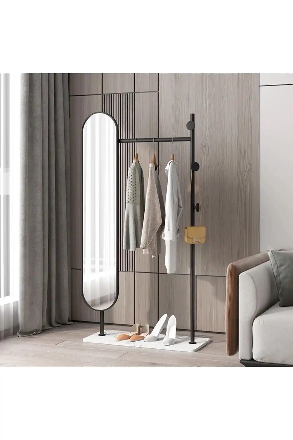 Aynalı Askılık ile Fonksiyonellik ve Şıklığı Bir Arada Yakalayın