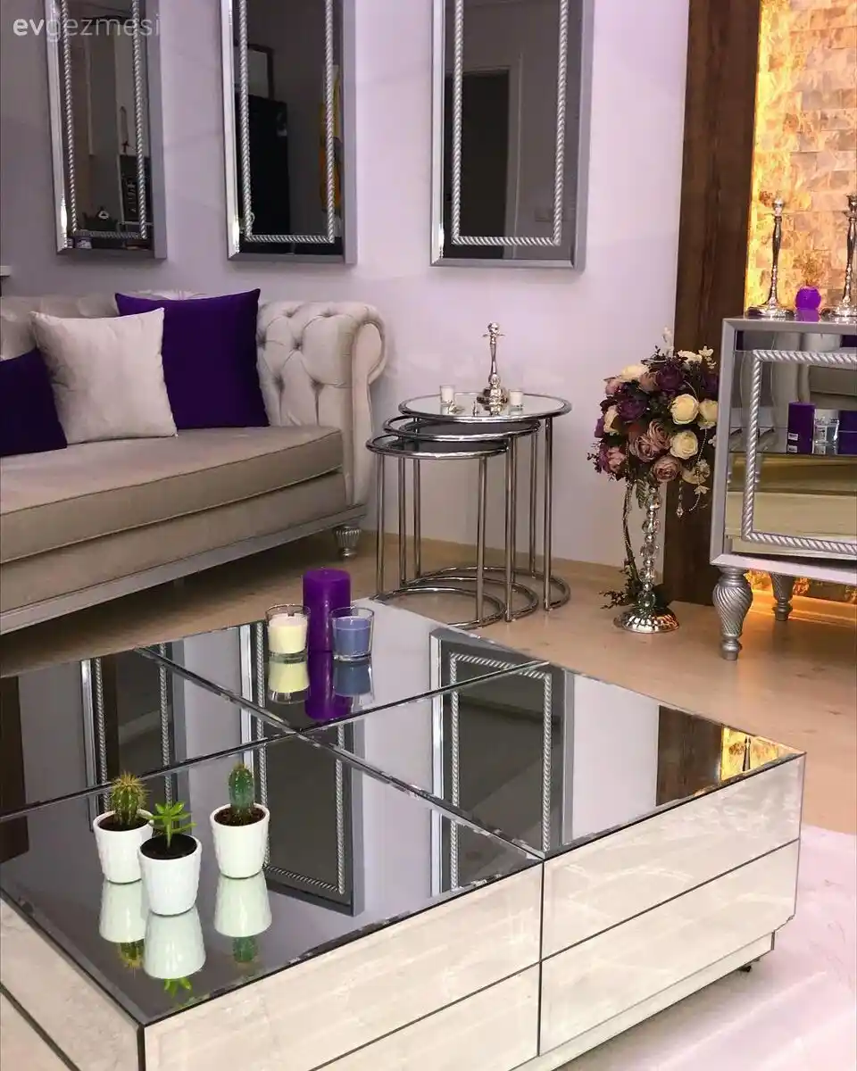 Aynalı Mobilyalar Dekorasyonda Şıklık ve Fonksiyonelliğin Birleştiği Modern Çözümler