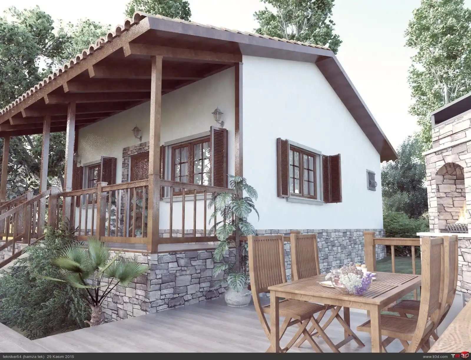 Bağ Evi Dekorasyonu Trendleri ve Doğayla Uyumlu Tasarım Yaklaşımları