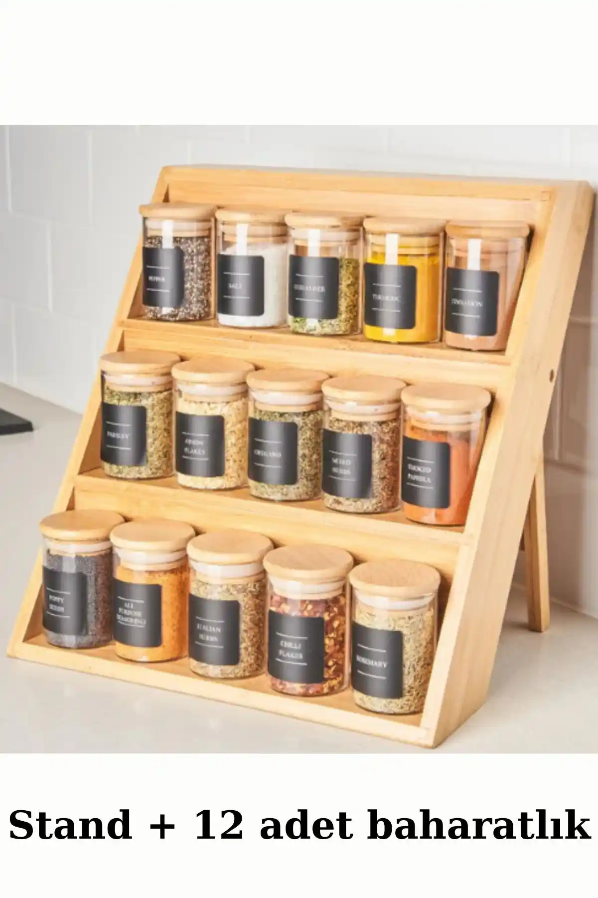 Baharatlık Standları ile Mutfak Dekorasyonunuza Şıklık Katın ve Fonksiyonelliği Artırın