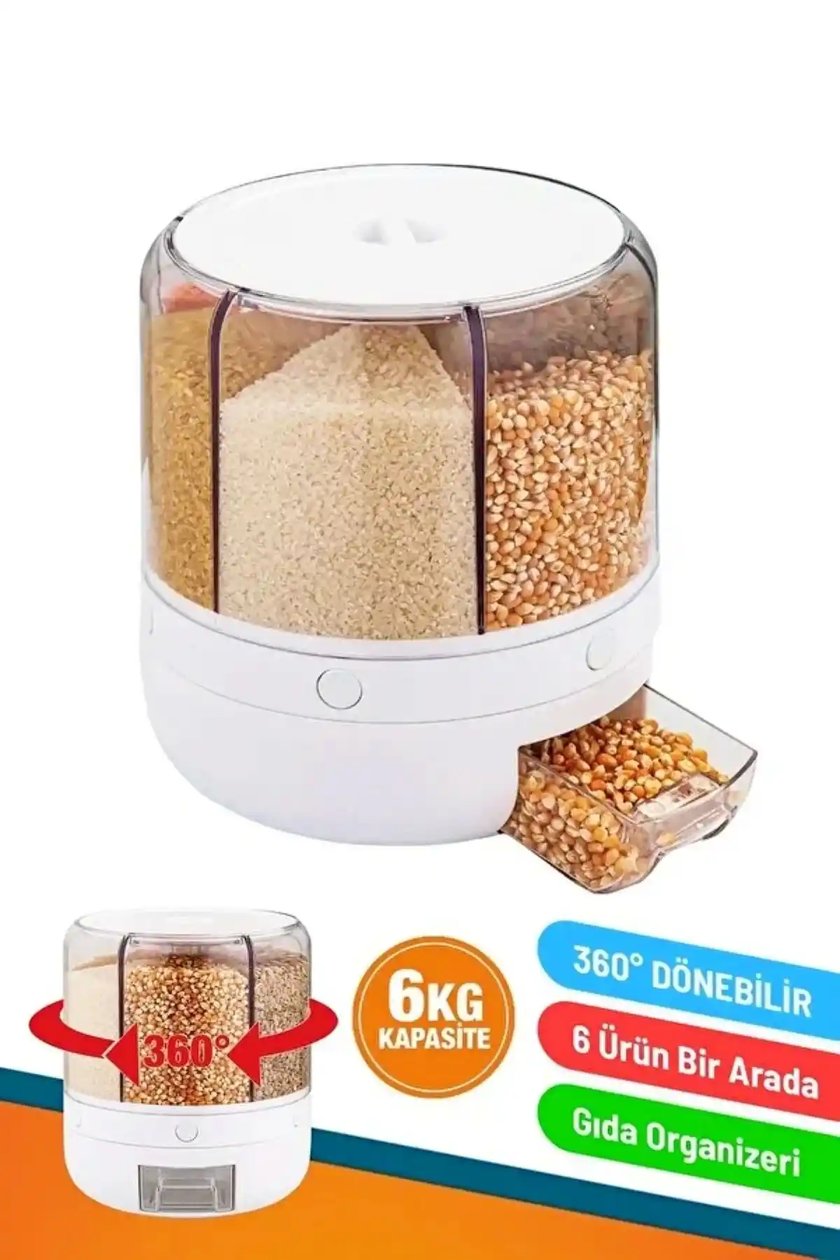 Bakliyat Organizerları ile Mutfakta Hem Estetik Hem İşlevsel Düzen Sağlama