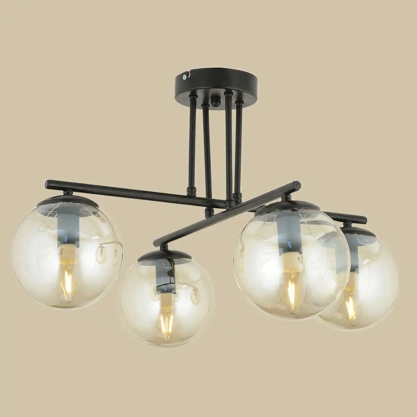 Bal Camlı Avize Modelleri ve Dekorasyonda Kullanım İpuçları