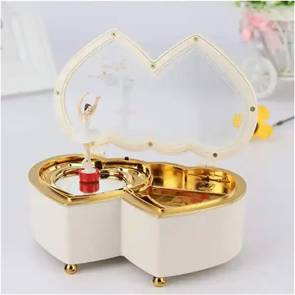 Balerin Müzik Kutusu Dekorasyonda Zarafet ve Nostaljik Atmosfer Yaratır