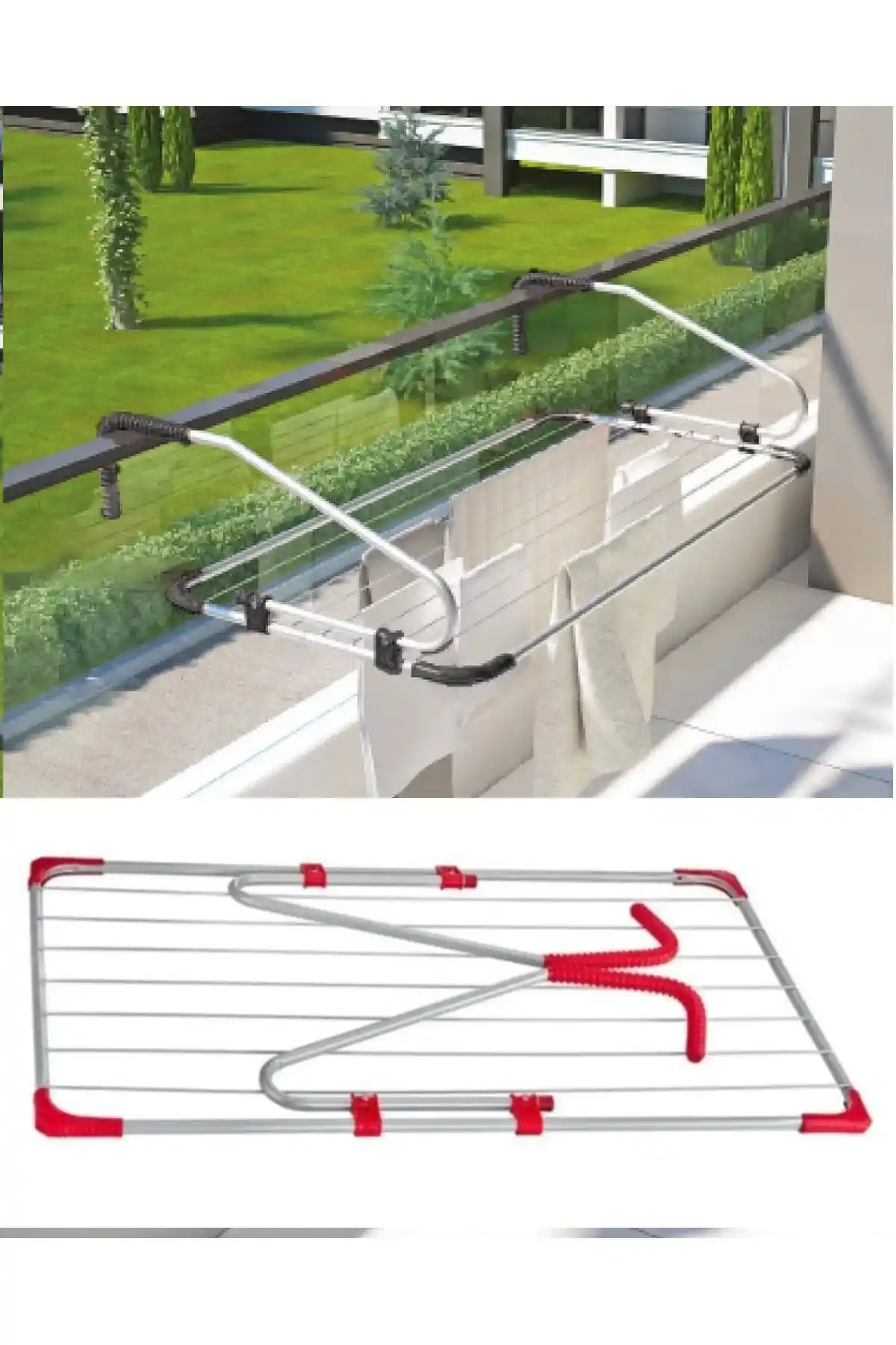 Balkon Dekorasyonunu Zenginleştiren Fonksiyonel ve Estetik Balkon Kurutmalıklar