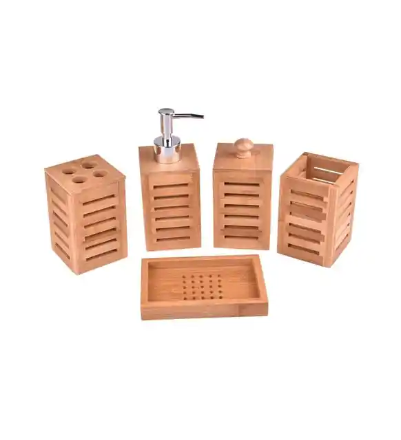 Bambu Banyo Setleri ile Doğal ve Şık Dekorasyonun Anahtarı