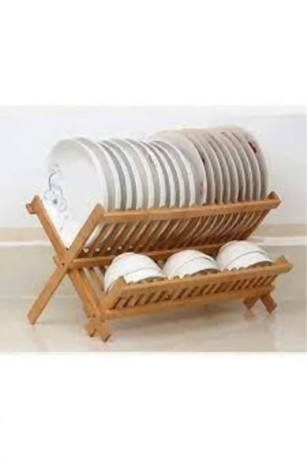 Bambu Bulaşık Sepeti ile Mutfak Dekorasyonunuza Doğal Şıklık Katın