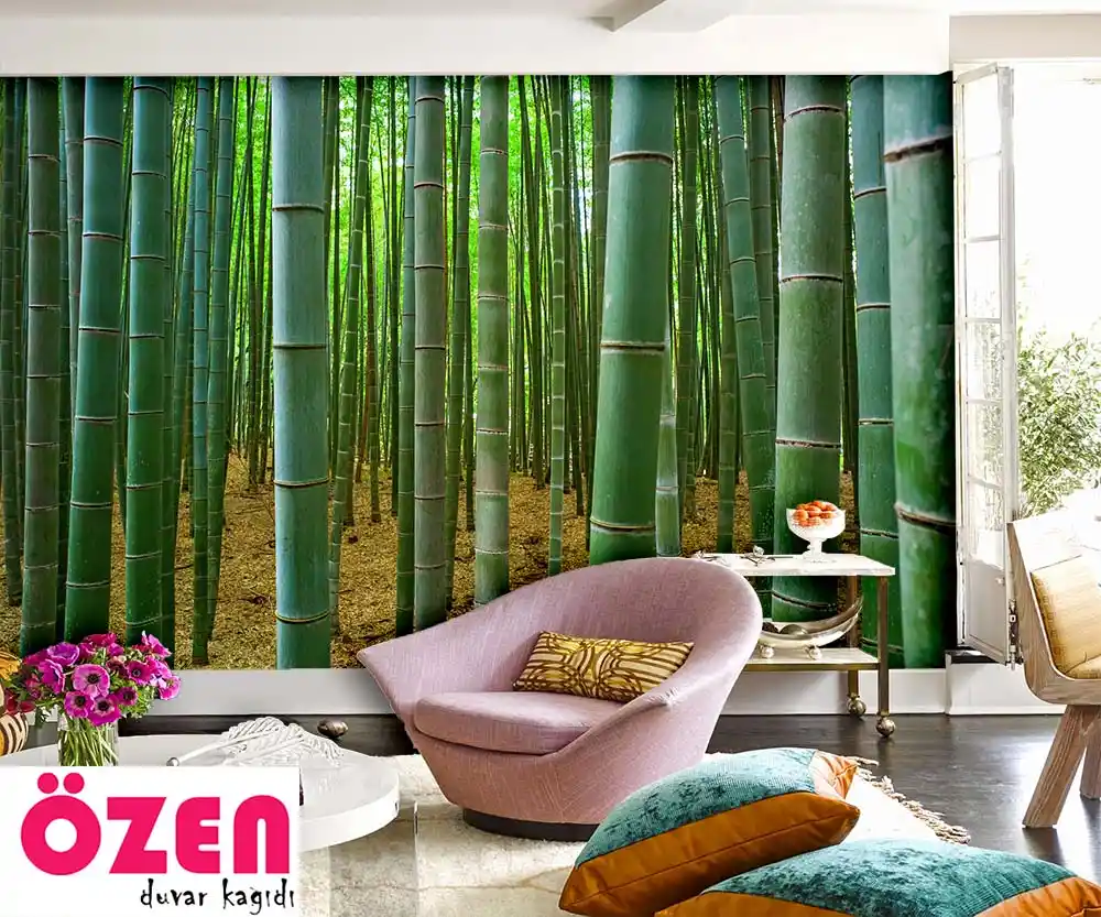 Bambu Duvar Kağıdı ile Doğal ve Şık Mekanlar Yaratmanın En İyi Yolları