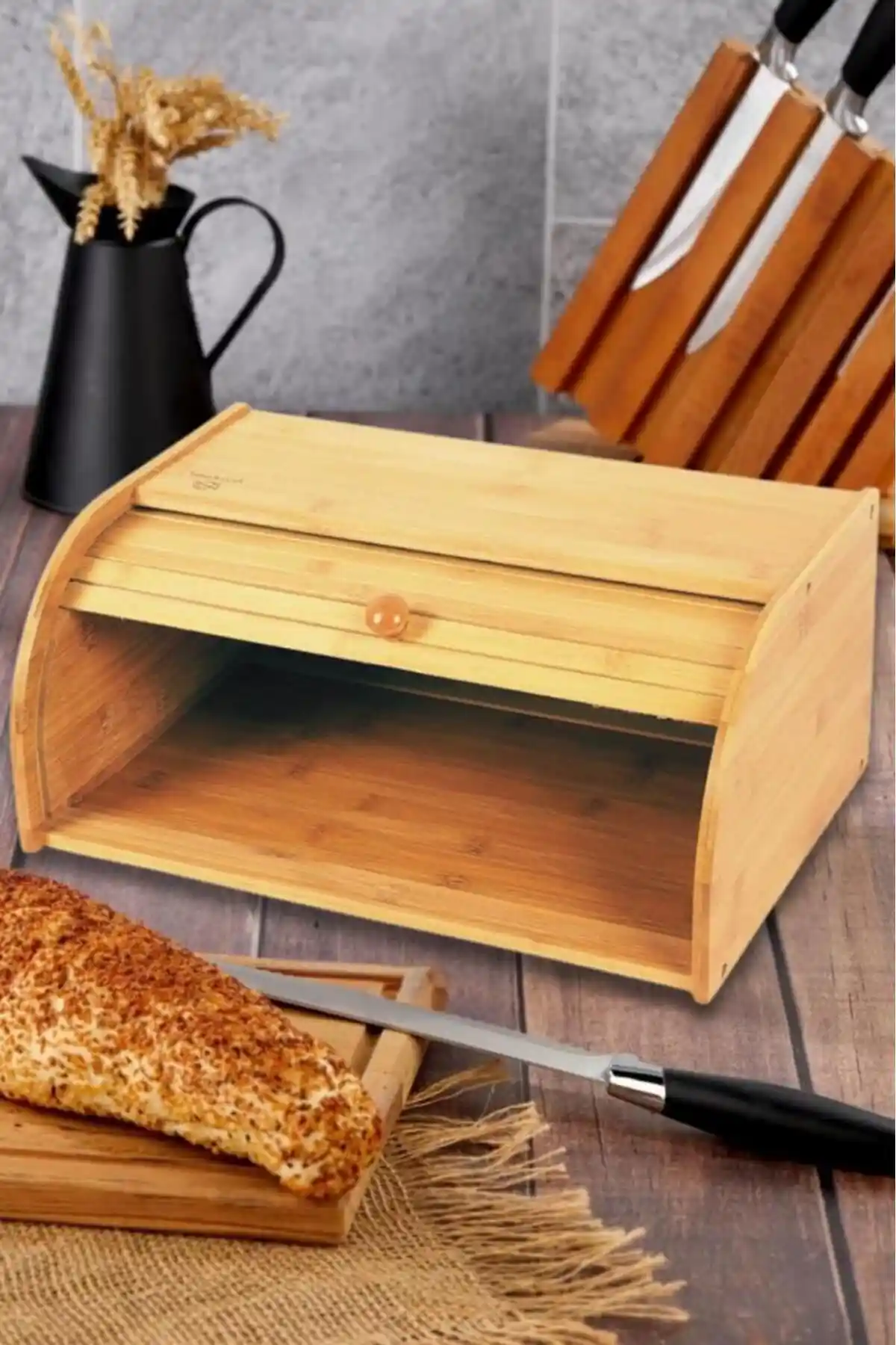 Bambu Ekmek Kutusu ile Modern ve Doğal Mutfak Dekorasyonu Fırsatları