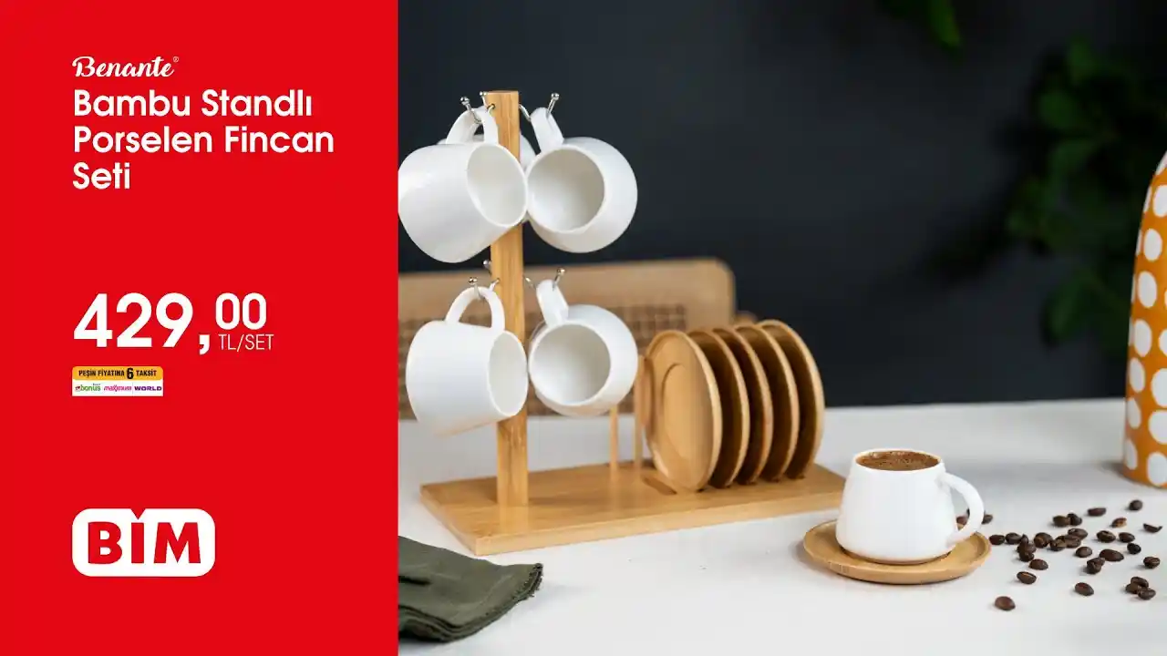 Bambu Fincan Takımlarıyla Dekorasyonunuza Doğal ve Şık Bir Dokunuş Katın