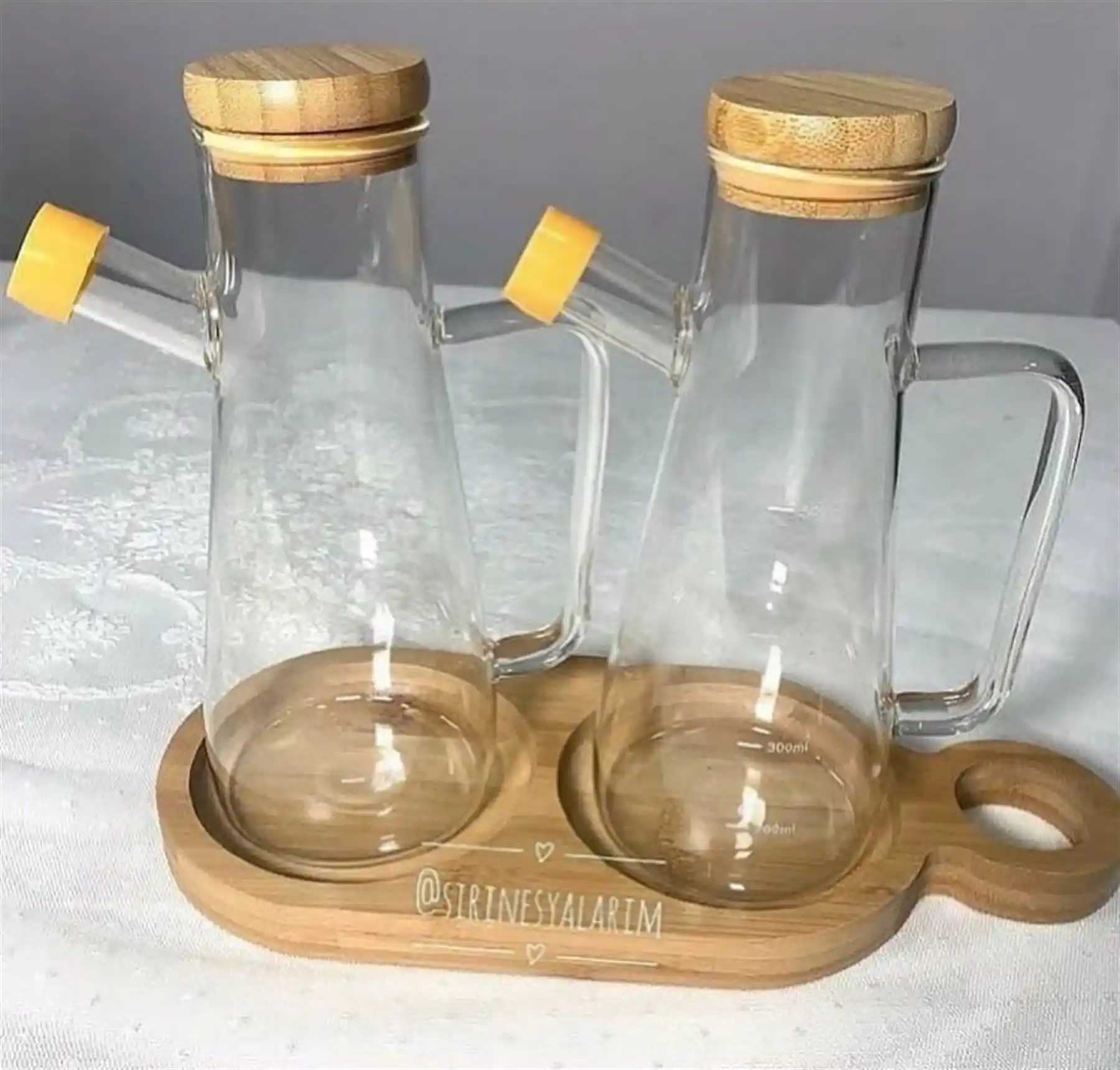 Bambu Yağdanlık Setleri ile Modern ve Doğal Mutfak Dekorasyonu Yaratma Rehberi