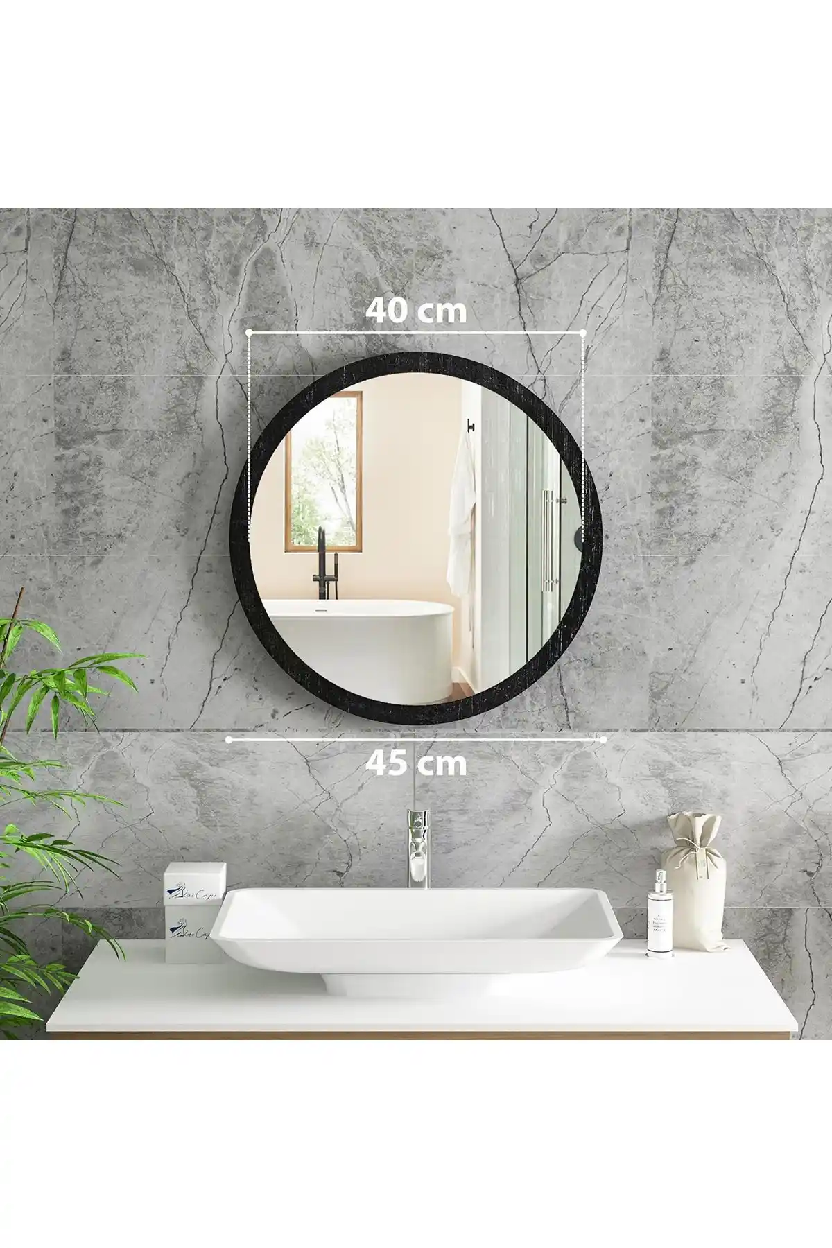 Banyo Dekorasyonunda Yuvarlak Aynalar: Estetik ve Fonksiyonellik İçin En İyi Seçenekler