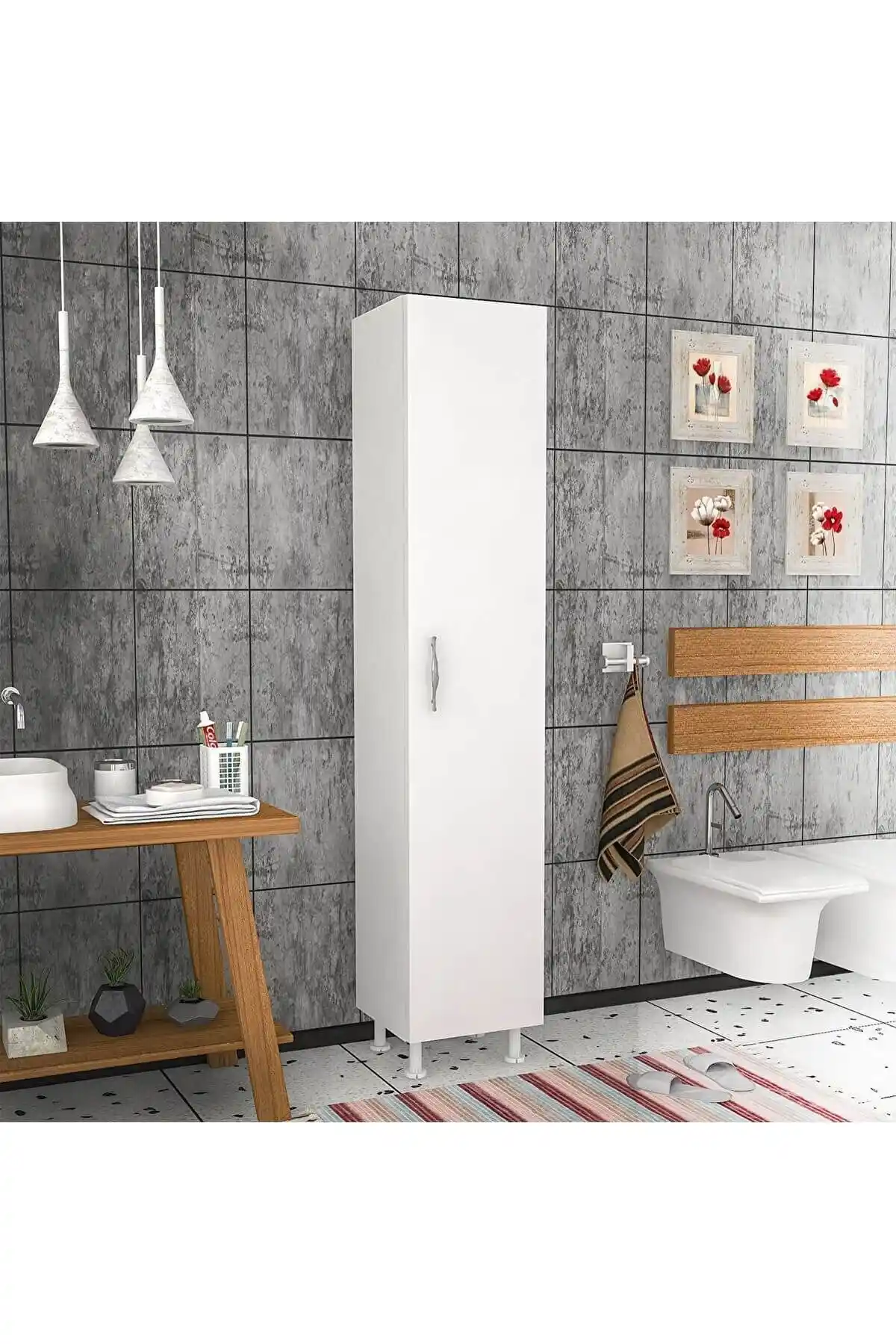 Banyo Havlu Dolaplarıyla Şık ve Fonksiyonel Banyo Dekorasyonu Nasıl Yapılır