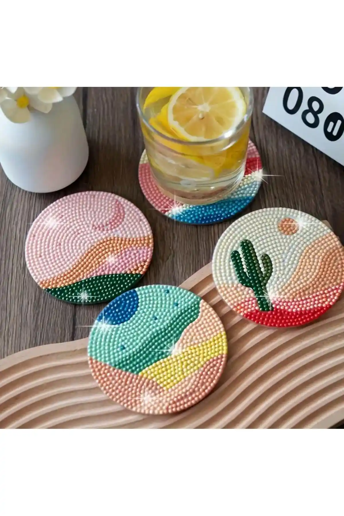 Bardak Altlığı Boyama ile Kişisel ve Yaratıcı Dekorasyon Fikirleri