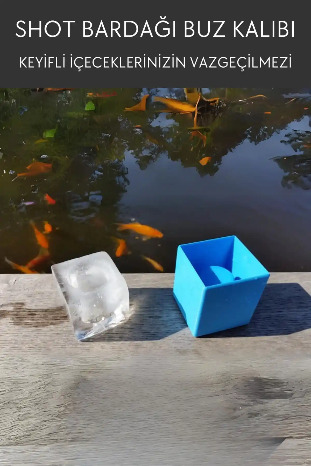 Bardak Şeklinde Buz Kalıplarıyla Dekorasyon ve Sunumda Yenilikçi Fikirler