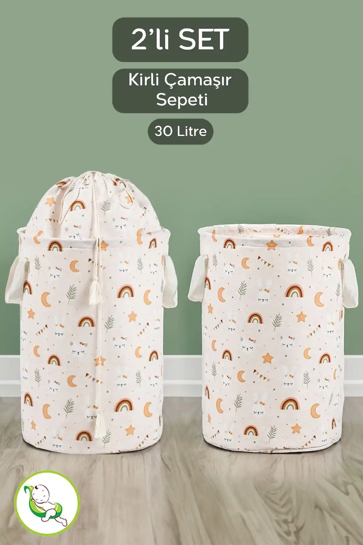 Bebek Çamaşır Sepetleri ile Fonksiyonellik ve Estetiği Bir Arada Yakalayın