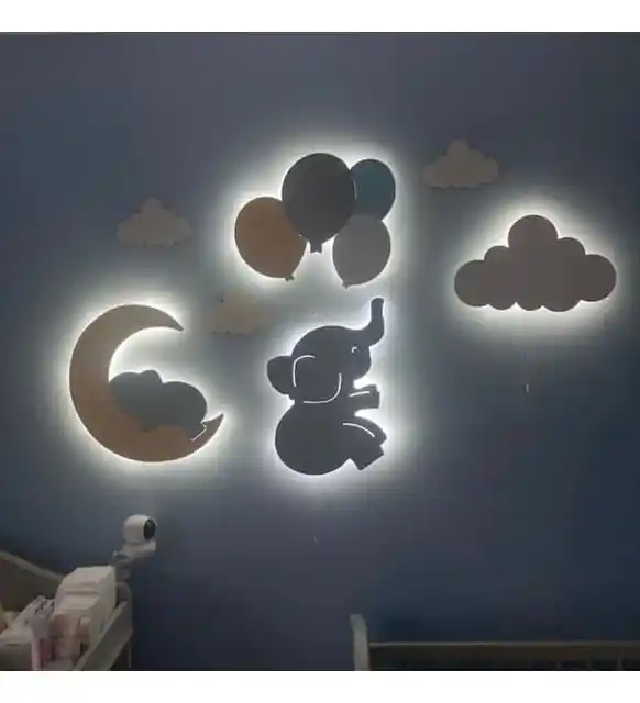 Bebek Odası Dekorasyonunda Gece Lambası Seçimi ve Dekoratif Unsurlar