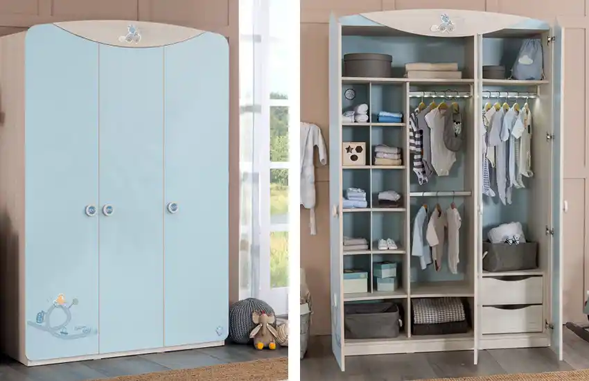 Bebek Odası İçin Fonksiyonel ve Güvenli Dolap Modelleri Hakkında Kapsamlı Rehber