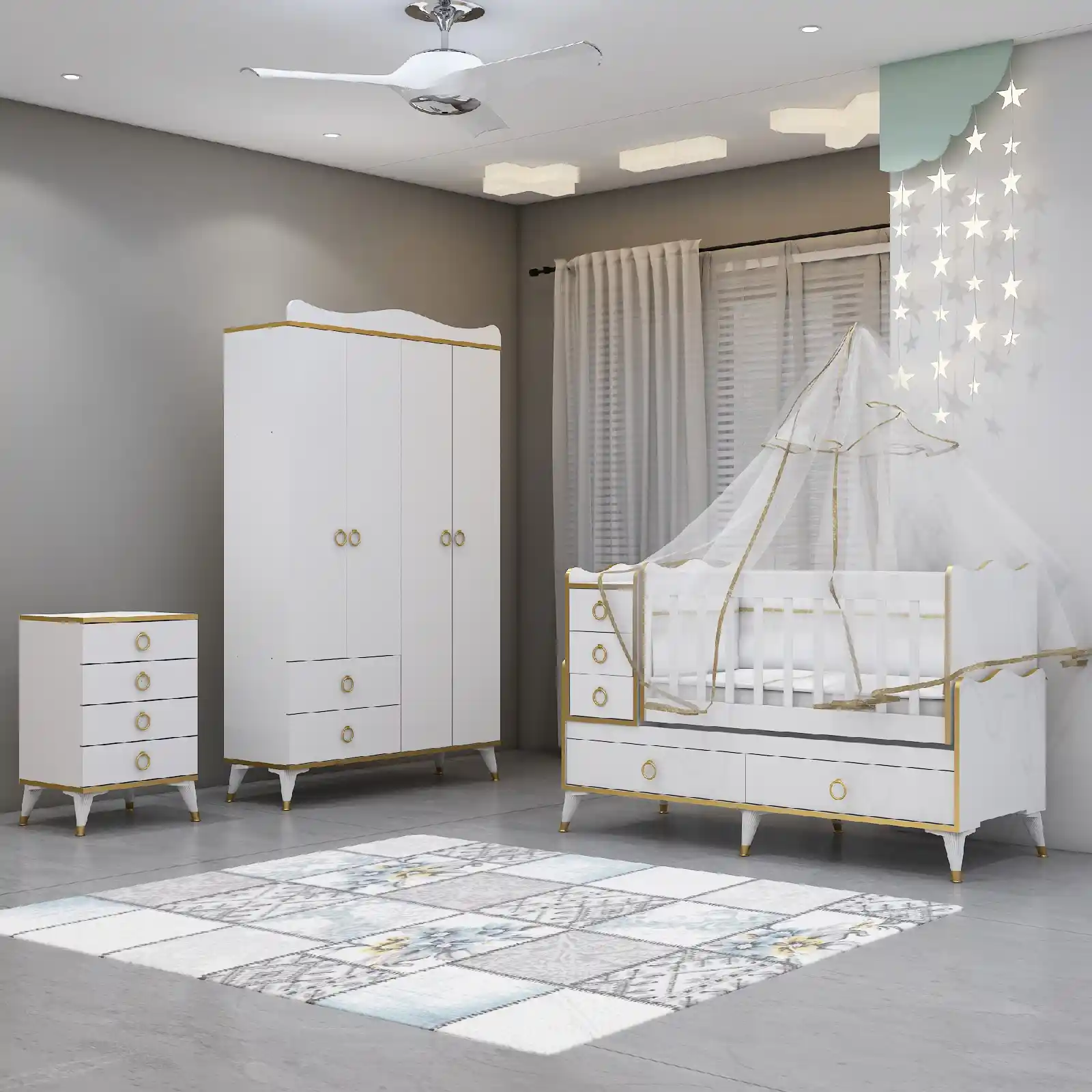 Bebek Odası Komodinleri: Güvenlik, Fonksiyonellik ve Estetik Uyum İçin Rehber