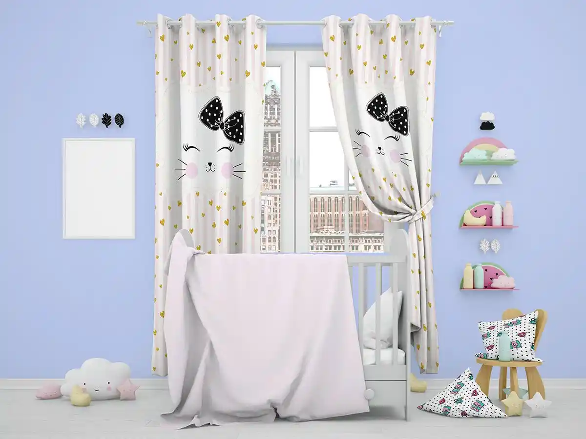 Bebek Odası Perde Seçimi: Güvenlik ve Estetiği Bir Arada Sağlayan Trendler