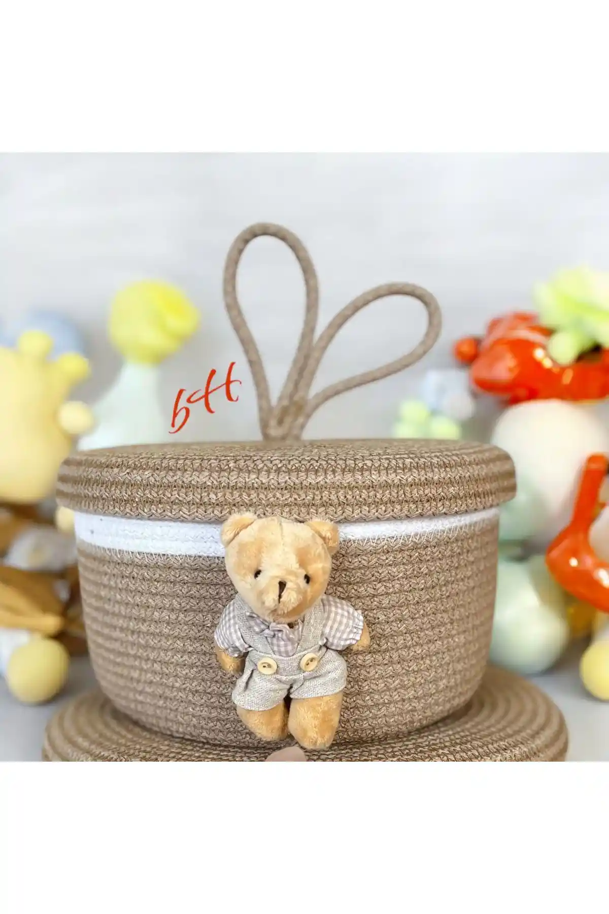 Bebek Odası Sepetleri: İşlevsellik ve Şıklık Sunan Dekorasyon Çözümleri