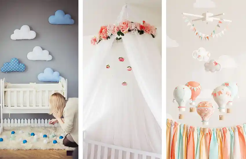 Bebek Yatak Süsleri ve Dekorasyon İpuçları ile Şık ve Güvenli Bebek Odası Tasarımı