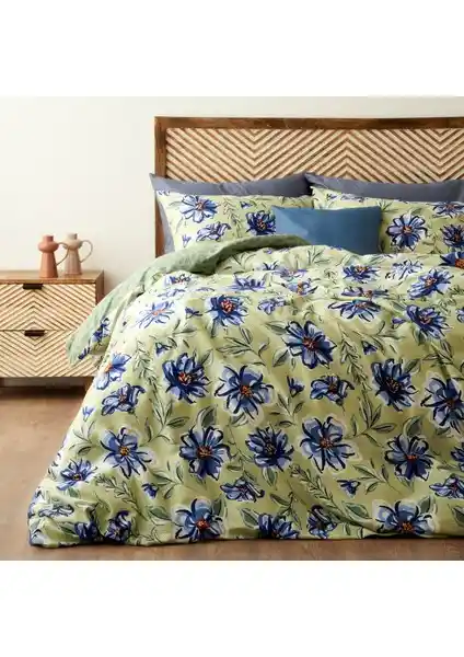 Bella Maison %100 Pamuk Saten Marlowe Çift Kişilik Nevresim Seti Sağlıklı ve Estetik Uyku Deneyimi