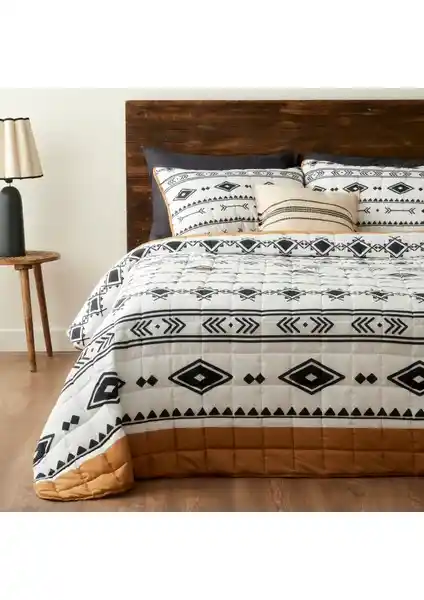 Bella Maison Anchal Kapitoneli Çok Amaçlı Çift Kişilik Yatak Örtüsü Seti 240x220 cm şıklık ve fonksiyonellik sunar