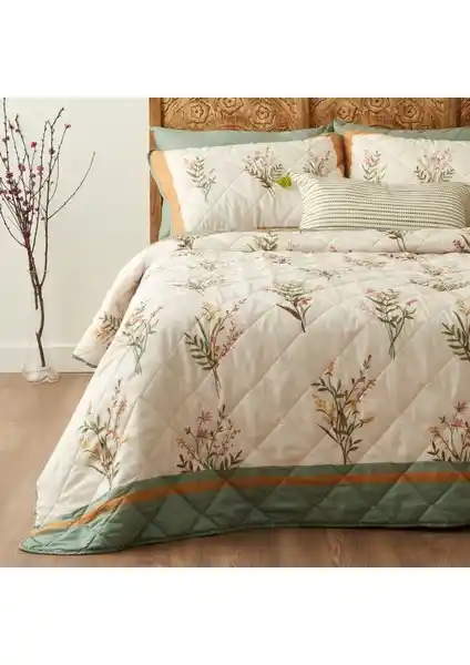 Bella Maison Flores Kapitoneli Çok Amaçlı Çift Kişilik Yatak Örtüsü Seti Detayları ve Kullanım İpuçları