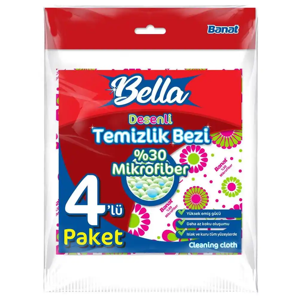 Bella Temizlik Bezi ile Temizlik ve Dekorasyonda Şıklık ve Performans