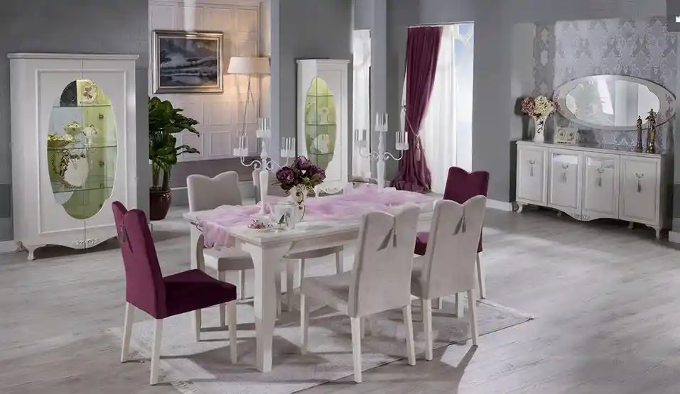 Bellona Belissa Yemek Odası: Modern ve Şık Tasarım ile Fonksiyonellik Sunar