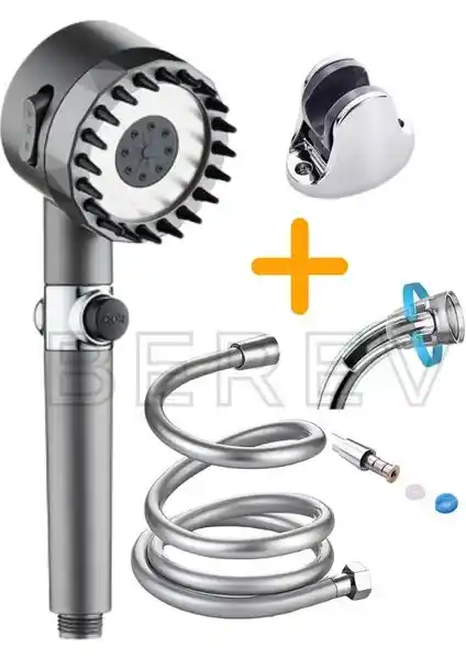 Berev 3 Fonksiyonlu Duş Başlığı ile Modern ve Hijyenik Banyo Deneyimi